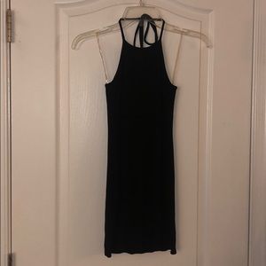 LBD Halter Top Black Dress